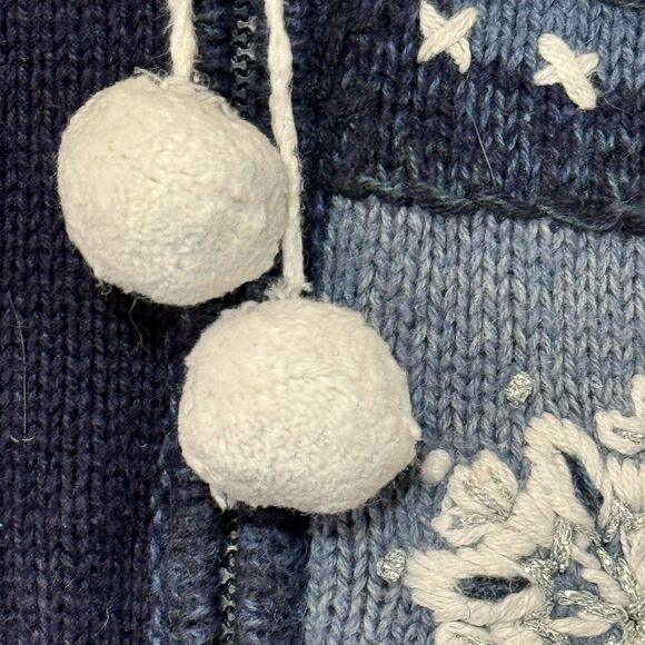 Vintage Heirloom Collectibles Frosty The Snowman Sweater Cardigan Christmas - Picture 4 of 9